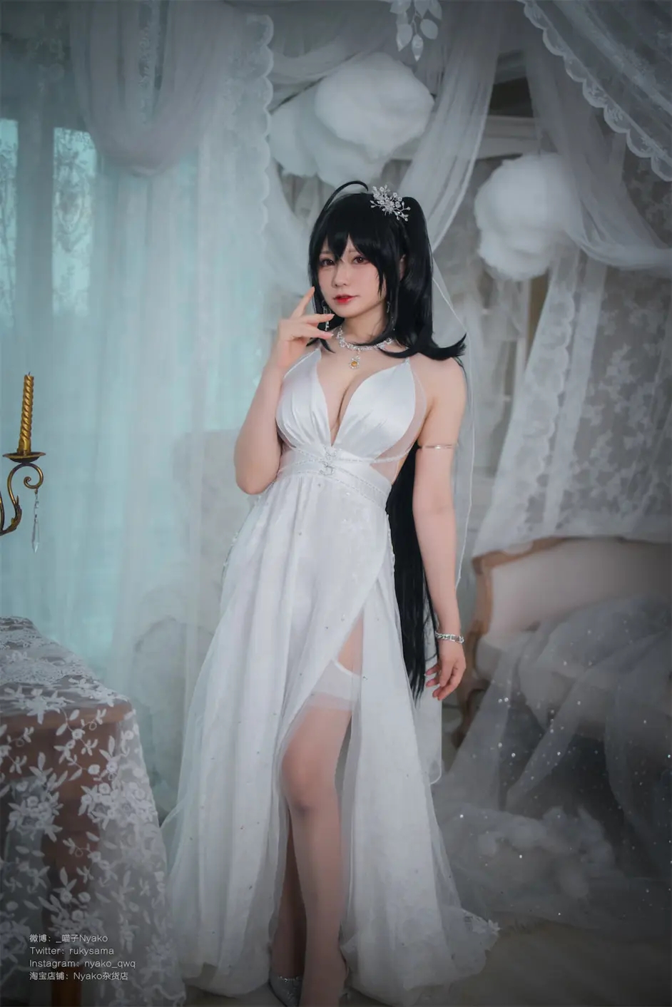 Nyako喵子最全62套cos作品图片分享,绅士最爱的微胖coser