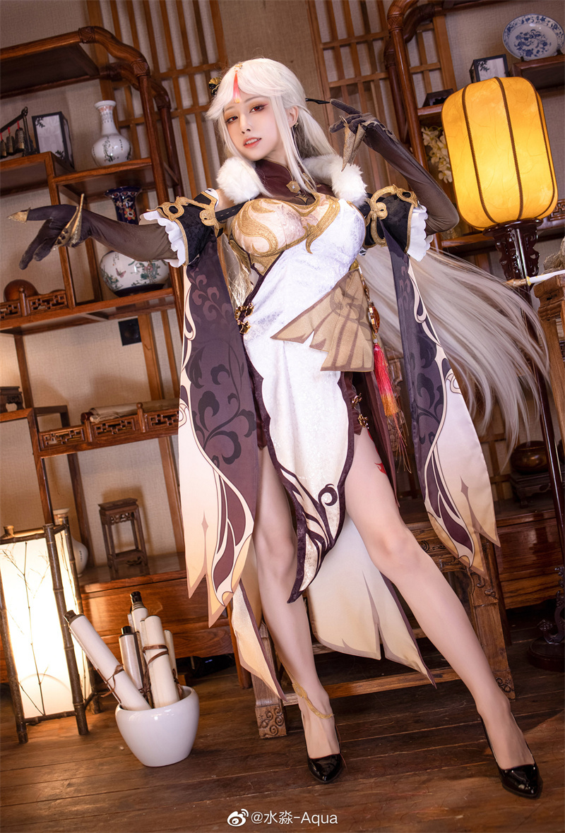 Cosplay女神——水淼aqua作品分享，线上看图的好地方