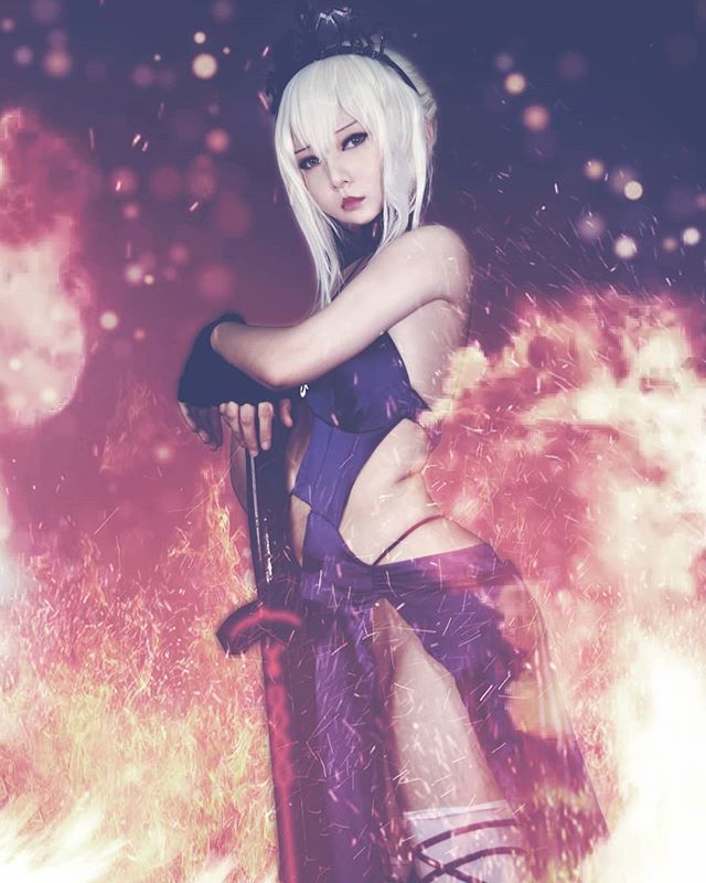 Potato Godzilla作品分享，一个萌萌的童颜COSER