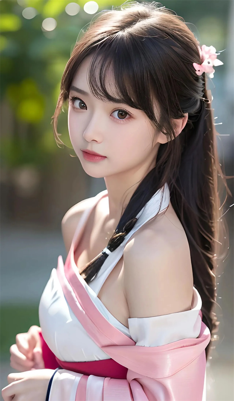 桜桃喵所有cos图集，清纯可爱的初恋女孩