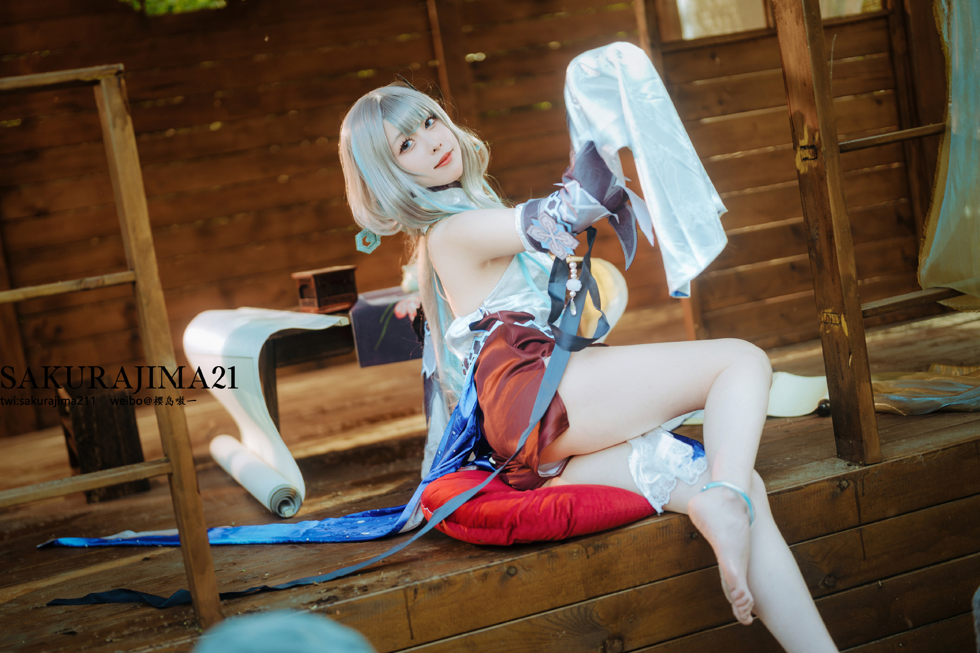 樱岛嗷一cos作品鉴赏