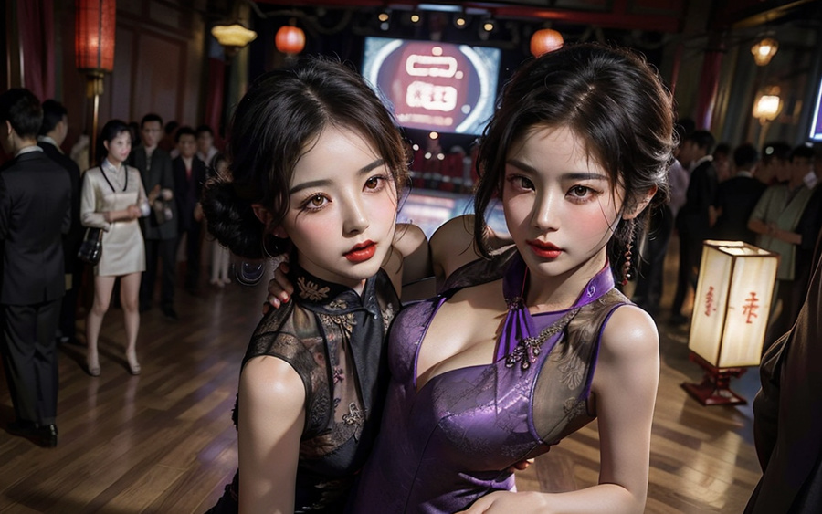 王馨瑶私房照合集分享，旗袍魅力的完美绽放