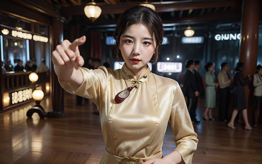 王馨瑶私房照合集分享，旗袍魅力的完美绽放