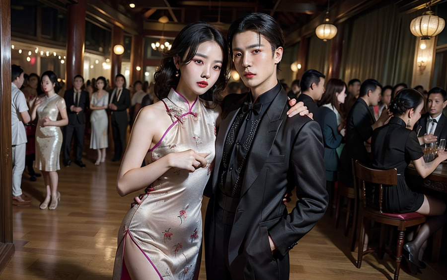 王馨瑶私房照合集分享，旗袍魅力的完美绽放